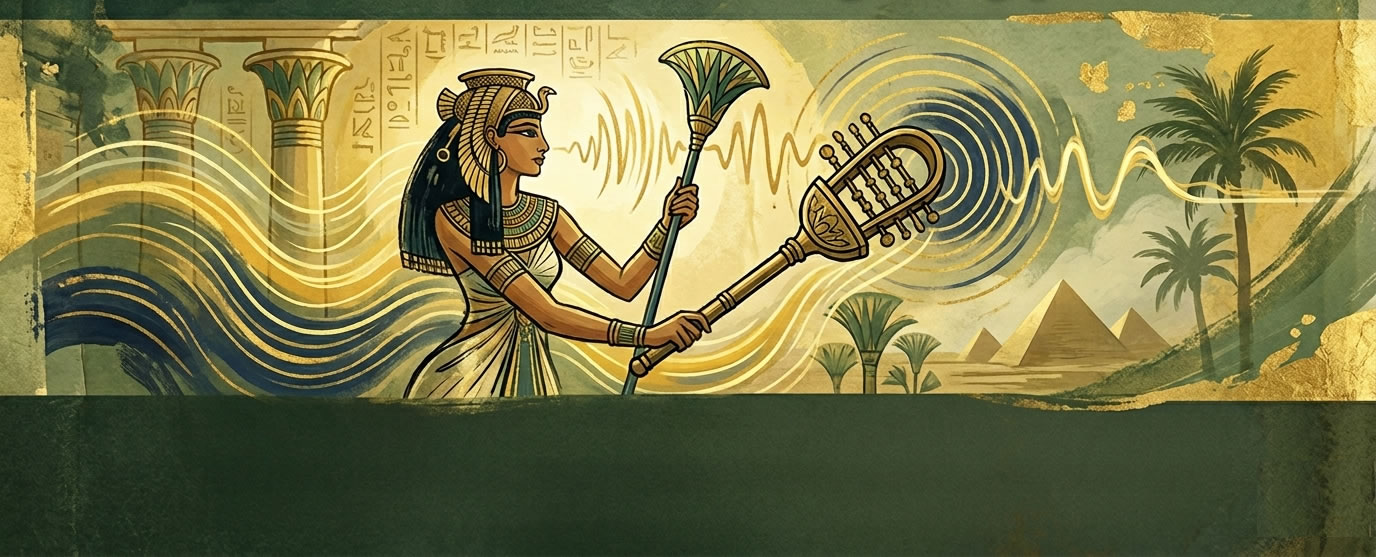 El sonido y las frecuencias como herramientas de sanación en el Antiguo Egipto